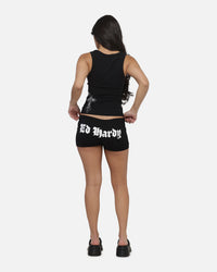 Ed Hardy Women's Crossed Tank Black