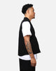 X-Large Ombre Plaid Reversible Vest Black