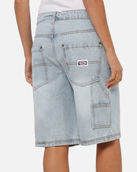 Carre Carpenter Jorts Sunfade Blue