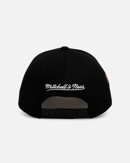 Mitchell & Mess Texas Longhorns 'Shadow Script' Pro Pinch Snapback Black