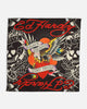 Ed Hardy Stay True Bandana Scarf Black/Multi
