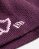 New Era New York Yankees Skully Oversize Beanie Dark Red