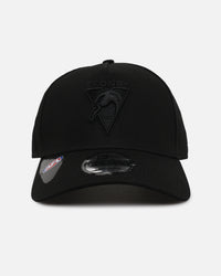 New Era Sydney Swans 'Triple Black' 9FORTY A-Frame Snapback Black