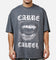 Carre Cartel T-Shirt Washed Charcoal