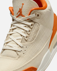 Jordan Women's Air Jordan 3 Retro "Starfish" Fossil Grey/Starfish-Sail