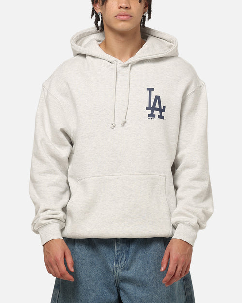 Majestic Athletic Los Angeles Dodgers Everteam Logo Hoodie Silver Marle