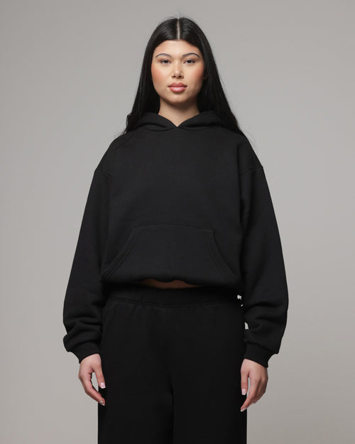 American Thrift Women's Classic Hoodie Black