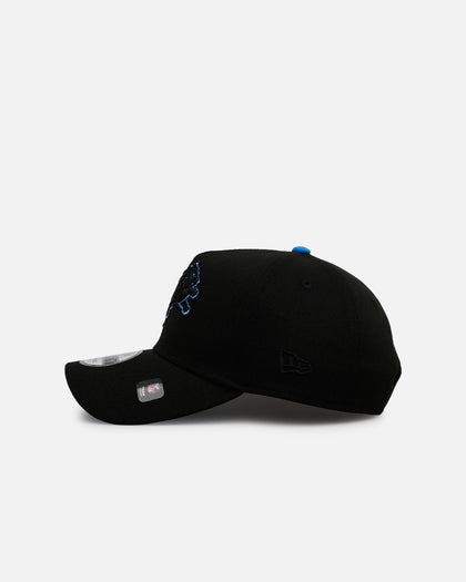 New Era Detroit Lions 'Outline' 9FORTY A-Frame Snapback Black