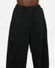 Saint Morta Distressed Baggy Sweatpants Black Wash