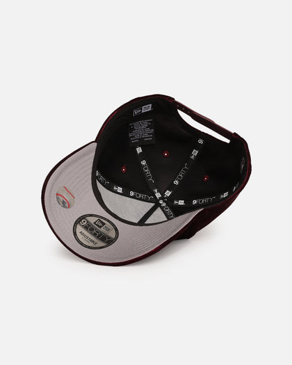 New Era Atlanta Braves 'Velvet Dreams' 9FORTY A-Frame Snapback Burgundy
