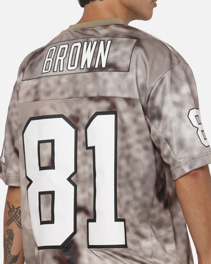 Mitchell & Ness Las Vegas Raiders Tim Brown #81 Abstract Camo Jersey Abstract Camo