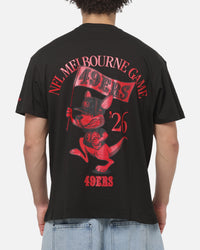 New Era San Francisco 49ers Kangaroo Flag T-Shirt Black