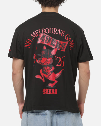 New Era San Francisco 49ers Kangaroo Flag T-Shirt Black