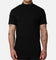 Saint Morta Old English Mock Neck T-Shirt Black/Black
