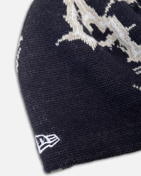 New Era New York Yankees Lightning Knit Skully Dark Blue