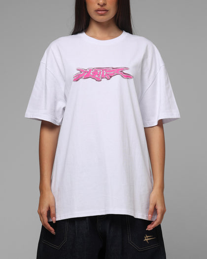 Loiter Cyber Logo T-Shirt White