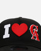 New Era Los Angeles Angels 'Love' 9FORTY A-Frame Snapback Black