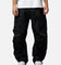 MNML Zip Cargo Tech Pants Black