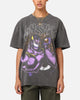 73Studio X Space Jam Monstars Heavyweight Vintage T-Shirt Black Wash