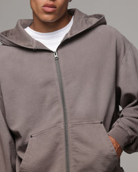 American Thrift Zip Hoodie Coyote