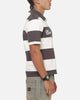 Carre Common Striped Polo Washed Black/Off White