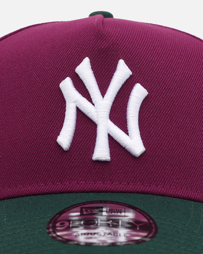 New Era New York Yankees 'Vineyard' 9FORTY A-Frame Snapback Purple