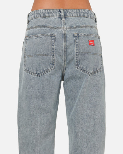 Worship Lounger Jeans Worship Worn Blue