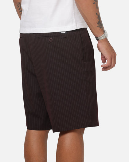 X-Large Amplify Pleated Shorts Brown