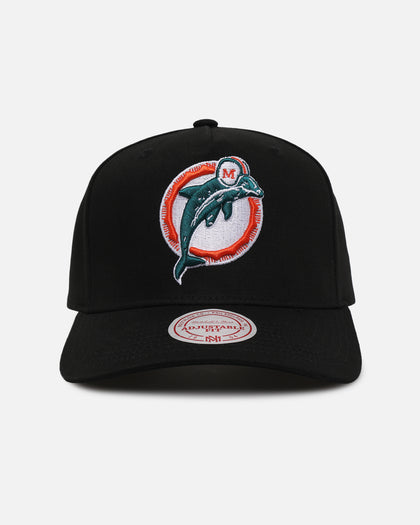 Mitchell & Ness Miami Dolphins Team Colour Logo MVP Snapback Black