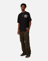Mitchell & Ness San Antonio Spurs Arch T-Shirt Faded Black