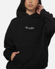 Carre Mini Script Hoodie Black