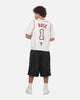 Mitchell & Ness Chicago Bulls Derrick Rose #1 Faux Jersey T-Shirt Vintage White