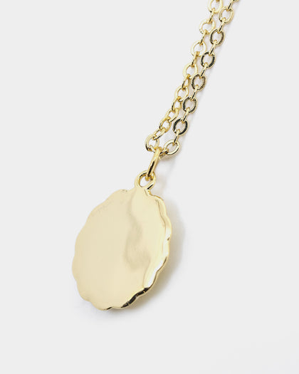 Raising Hell Women's Petit Zodiac Necklace Gold