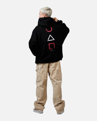 73Studio X Squid Game Young-Hee Eyes Premium Hoodie Black