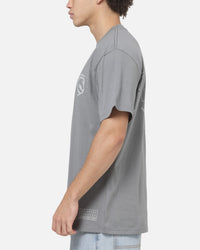 Bleacher Athletic Brisbane Broncos NRL Attrition Solid T-Shirt Grey