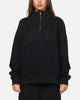 Carre Gridlock 1/4 Zip Crewneck Black
