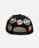 New Era New York Yankees 'All Over Embroidery' 9FORTY A-Frame Snapback Black