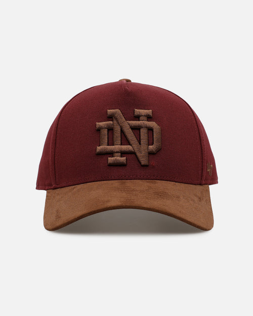 47 Brand Notre Dame Fighting Irish 'Cherry Pie' Offside DT Snapback Dark Maroon