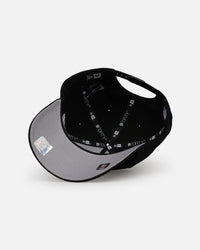 New Era Miami Dolphins 'Ornate Rose' 9FORTY A-Frame Snapback Black/White
