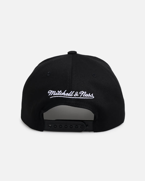 Mitchell & Ness Los Angeles Lakers 'Upside Down Logo' Pro Pinch Snapback Black