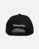 Mitchell & Ness Los Angeles Lakers 'Upside Down Logo' Pro Pinch Snapback Black