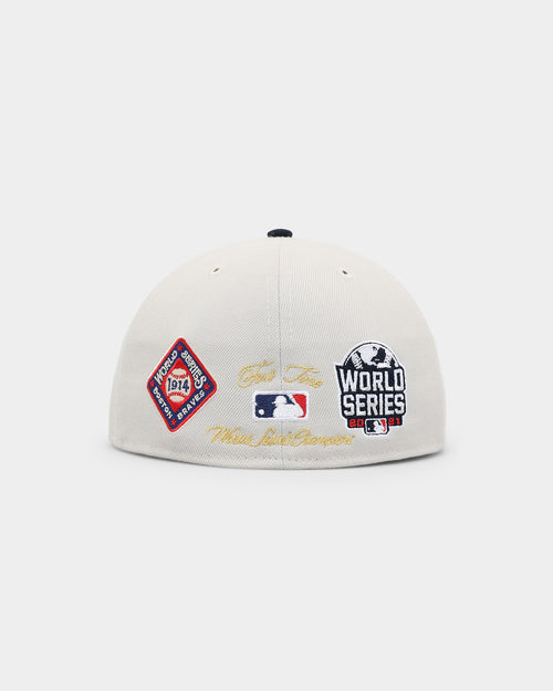 New Era Atlanta Braves World Class 59FIFTY Fitted Stone
