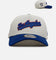 New Era Los Angeles Dodgers 'Chrome Metallic Wordmark' 9FORTY A-Frame Snapback Chrome