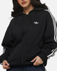 Adidas Baggy Full Zip Hoodie Black