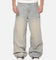 Ed Hardy Faded Ultra Baggy Jeans Dirty Denim