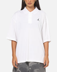 Jordan Brooklyn Polo Top White