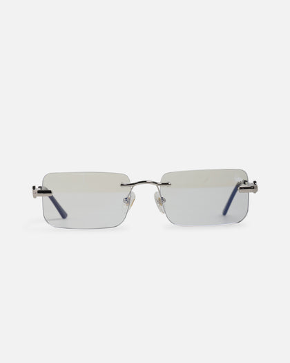 Belvoir & Co Hamptom Anti Blue Light Glasses Silver