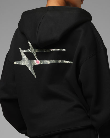 Loiter Ultra Hybrid Zip Hoodie Black/Camo