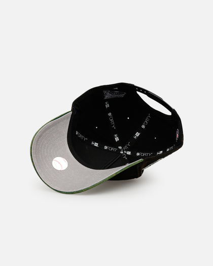 New Era New York Yankees 'Washed Green 2.0' 9FORTY A-Frame Snapback Black/Green