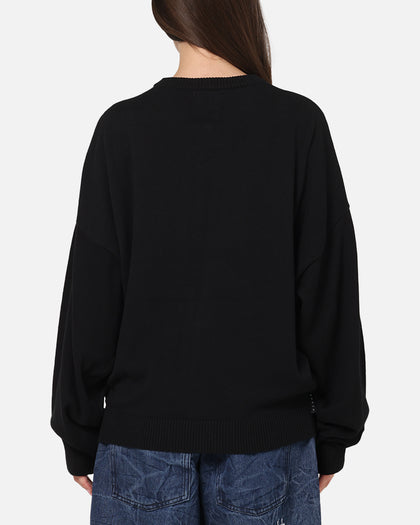 Saint Morta Sanctified Crewneck Sweater Black